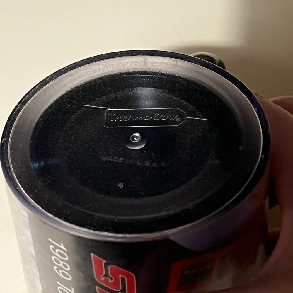 1989 Snap On Short Plastic Travel Mug - Picture 4 of 4